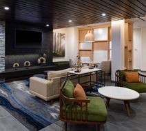 Fairfield Inn & Stes Univ Research Park Lobby