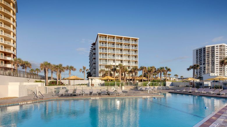 <b>Delta Hotels Daytona Beach Oceanfront Exterior</b>. Images powered by <a href="https://www.leonardoworldwide.com/" title="Leonardo Worldwide" target="_blank">Leonardo</a>.