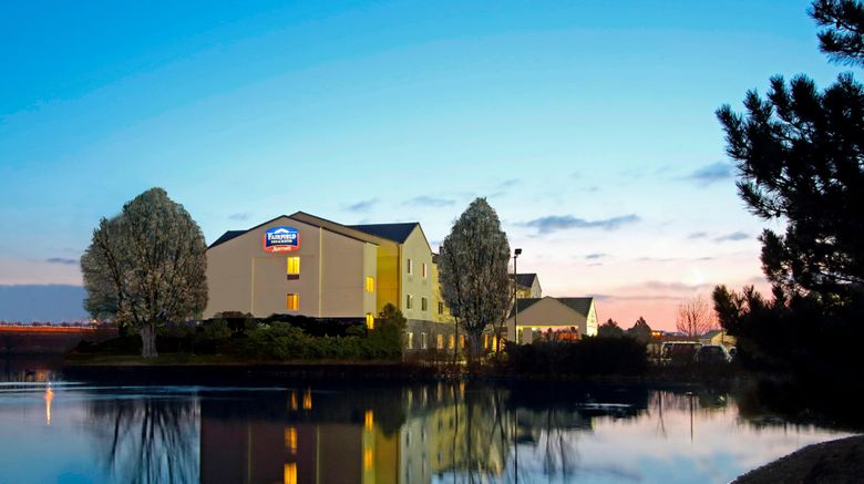 <b>Fairfield Inn Colorado Springs South Exterior</b>. Images powered by <a href="https://www.leonardoworldwide.com/" title="Leonardo Worldwide" target="_blank">Leonardo</a>.