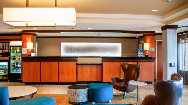 <b>Fairfield Inn & Suites Colorado Springs Lobby</b>. Images powered by <a href="https://www.leonardoworldwide.com/" title="Leonardo Worldwide" target="_blank">Leonardo</a>.