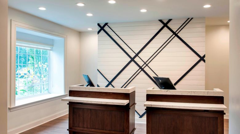 <b>Delta Hotels Basking Ridge Lobby</b>. Images powered by <a href="https://www.leonardoworldwide.com/" title="Leonardo Worldwide" target="_blank">Leonardo</a>.