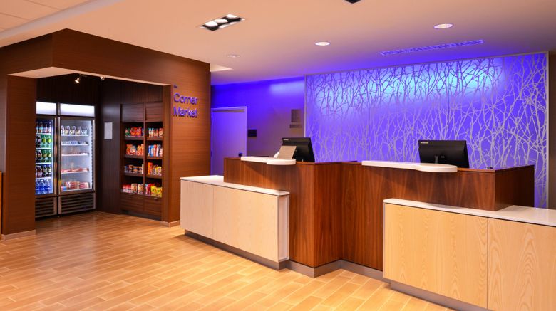 <b>Fairfield Inn & Suites Plymouth Lobby</b>. Images powered by <a href="https://www.leonardoworldwide.com/" title="Leonardo Worldwide" target="_blank">Leonardo</a>.