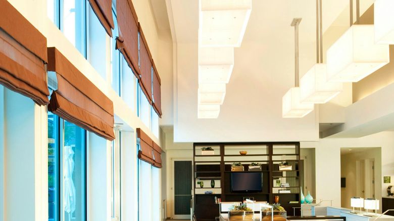 <b>Element Dallas Fort Worth Airport North Lobby</b>. Images powered by <a href="https://www.leonardoworldwide.com/" title="Leonardo Worldwide" target="_blank">Leonardo</a>.
