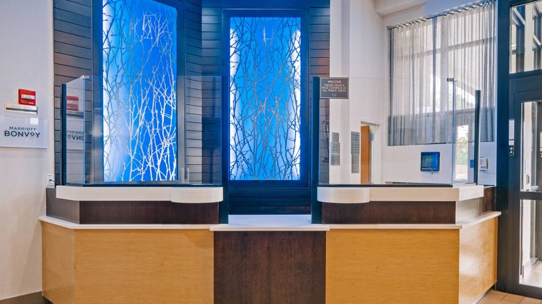 <b>Fairfield Inn New York LaGuardia Airport Lobby</b>. Images powered by <a href="https://www.leonardoworldwide.com/" title="Leonardo Worldwide" target="_blank">Leonardo</a>.