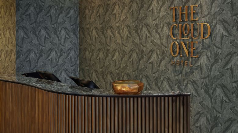 <b>The Cloud One Duesseldorf-Kobogen Lobby</b>. Images powered by <a href="https://www.leonardoworldwide.com/" title="Leonardo Worldwide" target="_blank">Leonardo</a>.