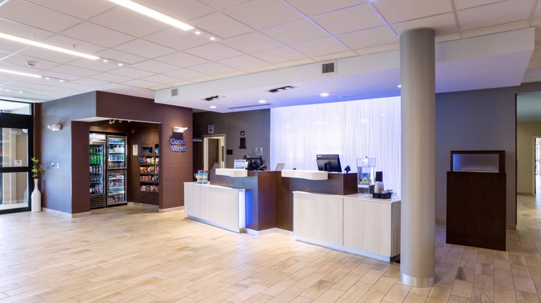 <b>Fairfield Inn & Suites Decorah Lobby</b>. Images powered by <a href="https://www.leonardoworldwide.com/" title="Leonardo Worldwide" target="_blank">Leonardo</a>.