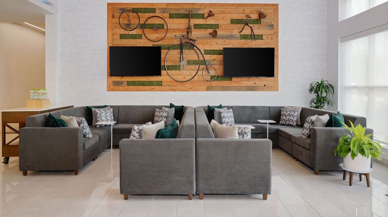 <b>Element New York Wood-Ridge Lobby</b>. Images powered by <a href="https://www.leonardoworldwide.com/" title="Leonardo Worldwide" target="_blank">Leonardo</a>.