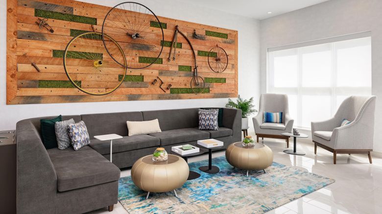 <b>Element New York Wood-Ridge Lobby</b>. Images powered by <a href="https://www.leonardoworldwide.com/" title="Leonardo Worldwide" target="_blank">Leonardo</a>.