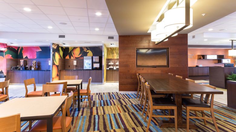 <b>Fairfield Inn & Suites Decorah Restaurant</b>. Images powered by <a href="https://www.leonardoworldwide.com/" title="Leonardo Worldwide" target="_blank">Leonardo</a>.