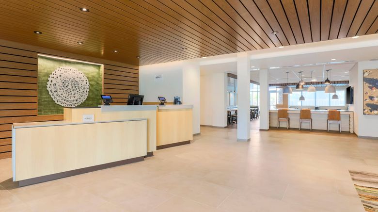 <b>Fairfield Inn & Suites Cape Coral Lobby</b>. Images powered by <a href="https://www.leonardoworldwide.com/" title="Leonardo Worldwide" target="_blank">Leonardo</a>.