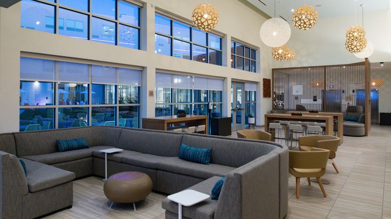 <b>Element North Kansas City Lobby</b>. Images powered by <a href="https://www.leonardoworldwide.com/" title="Leonardo Worldwide" target="_blank">Leonardo</a>.