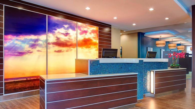 <b>Fairfield Inn/Suites San Diego/Carlsbad Lobby</b>. Images powered by <a href="https://www.leonardoworldwide.com/" title="Leonardo Worldwide" target="_blank">Leonardo</a>.