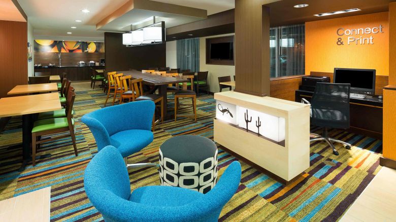 <b>Fairfield Inn Marriott AirportNorth Star Lobby</b>. Images powered by <a href="https://www.leonardoworldwide.com/" title="Leonardo Worldwide" target="_blank">Leonardo</a>.