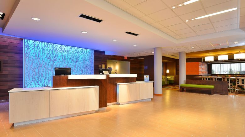 <b>Fairfield Inn & Suites Elmira Corning Lobby</b>. Images powered by <a href="https://www.leonardoworldwide.com/" title="Leonardo Worldwide" target="_blank">Leonardo</a>.