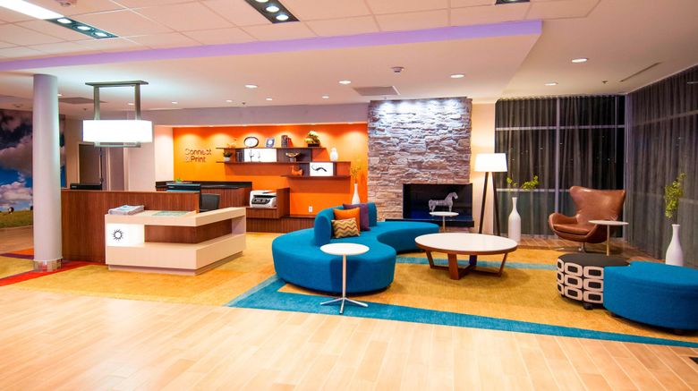 <b>Fairfield Inn & Suites San Antonio SE Lobby</b>. Images powered by <a href="https://www.leonardoworldwide.com/" title="Leonardo Worldwide" target="_blank">Leonardo</a>.