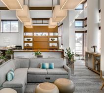 Element Omaha Midtown Crossing Lobby