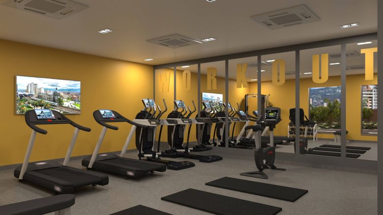 <b>Fairfield by Marriott Medellin Sabaneta Health Club</b>. Images powered by <a href="https://www.leonardoworldwide.com/" title="Leonardo Worldwide" target="_blank">Leonardo</a>.