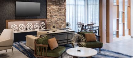 Fairfield Inn & Stes Savannah I-95 North Lobby