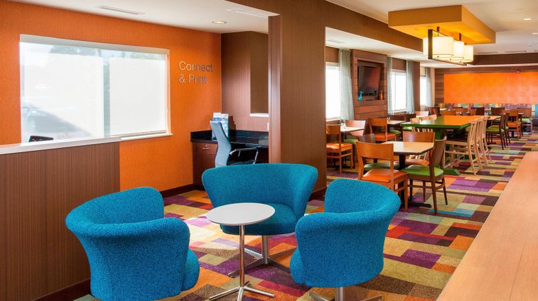 <b>Fairfield Inn by Marriott Lobby</b>. Images powered by <a href="https://www.leonardoworldwide.com/" title="Leonardo Worldwide" target="_blank">Leonardo</a>.