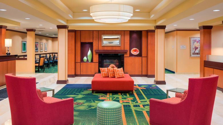 <b>Fairfield Inn & Suites Lobby</b>. Images powered by <a href="https://www.leonardoworldwide.com/" title="Leonardo Worldwide" target="_blank">Leonardo</a>.