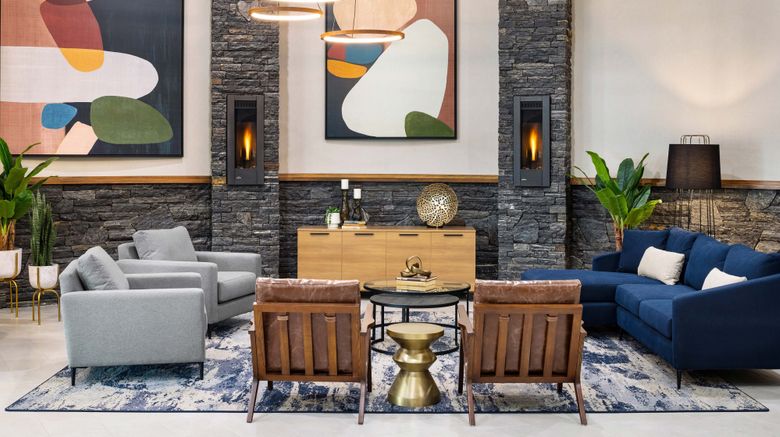 <b>Delta Hotels Grande Prairie Airport Lobby</b>. Images powered by <a href="https://www.leonardoworldwide.com/" title="Leonardo Worldwide" target="_blank">Leonardo</a>.
