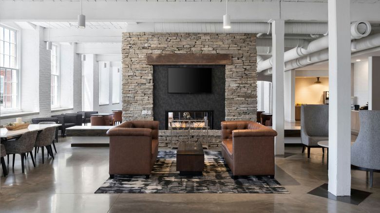 <b>Fairfield Inn & Suites Eagle Cotton Mill Lobby</b>. Images powered by <a href="https://www.leonardoworldwide.com/" title="Leonardo Worldwide" target="_blank">Leonardo</a>.