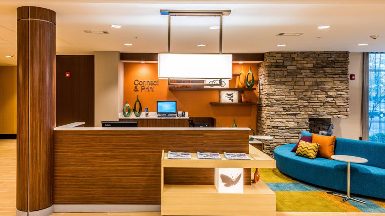 <b>Fairfield Inn & Suites Mobile Saraland Lobby</b>. Images powered by <a href="https://www.leonardoworldwide.com/" title="Leonardo Worldwide" target="_blank">Leonardo</a>.