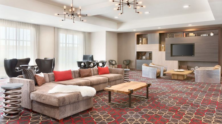 <b>Four Points by Sheraton Fargo Medical Center Lobby</b>. Images powered by <a href="https://www.leonardoworldwide.com/" title="Leonardo Worldwide" target="_blank">Leonardo</a>.