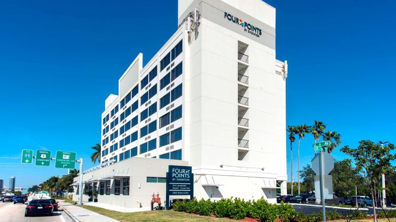 Four Points by Sheraton Fort Lauderdale Exterior. Images powered by <a href="https://www.leonardoworldwide.com" target="_blank" rel="noopener">Leonardo</a>.