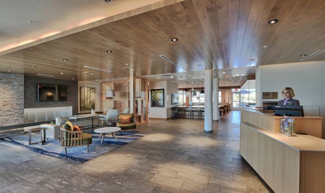 Fairfield Inn & Suites Albuquerque North Lobby