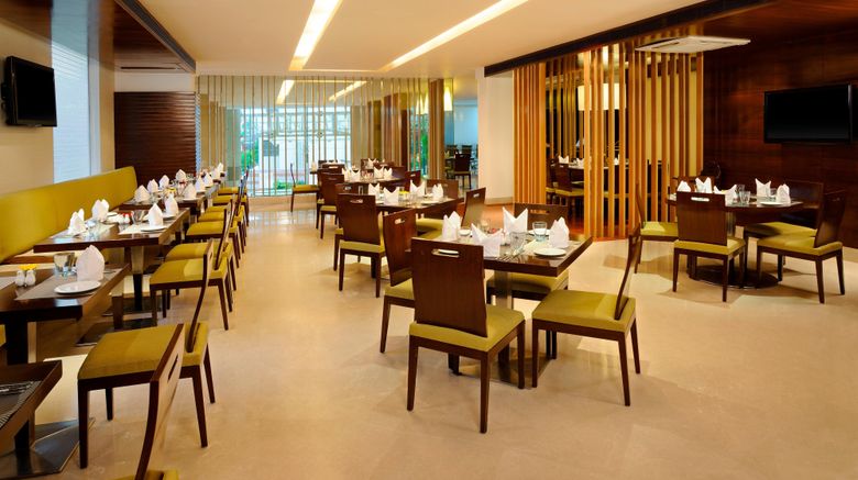 <b>Four Points By Sheraton Ahmedabad Restaurant</b>. Images powered by <a href="https://www.leonardoworldwide.com/" title="Leonardo Worldwide" target="_blank">Leonardo</a>.