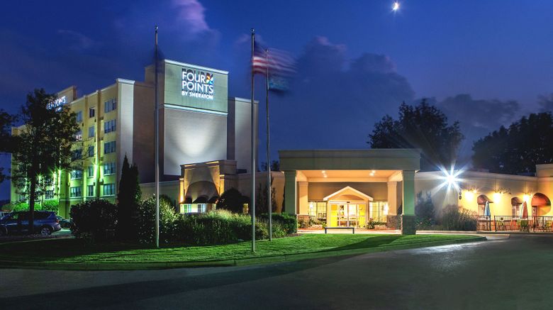 Four Points by Sheraton Kalamazoo Exterior. Images powered by <a href="https://www.leonardoworldwide.com" target="_blank" rel="noopener">Leonardo</a>.
