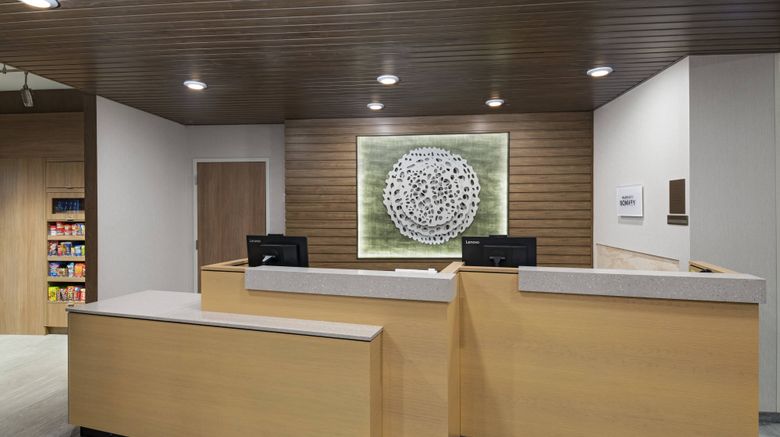 <b>Fairfield Inn & Suites St Louis Downtown Lobby</b>. Images powered by <a href="https://www.leonardoworldwide.com/" title="Leonardo Worldwide" target="_blank">Leonardo</a>.