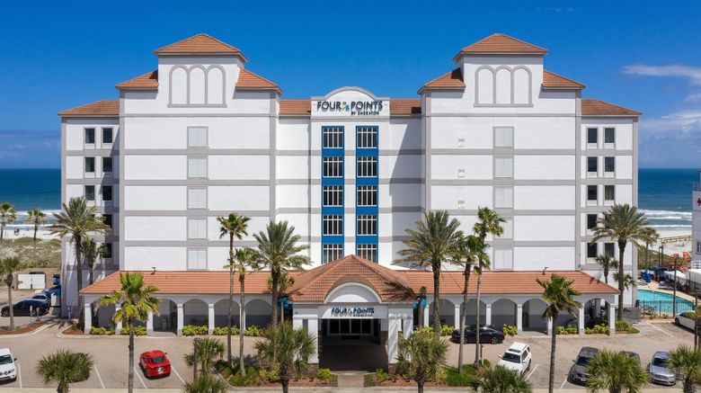 <b>Four Points Jacksonville Beachfront Exterior</b>. Images powered by <a href="https://www.leonardoworldwide.com/" title="Leonardo Worldwide" target="_blank">Leonardo</a>.