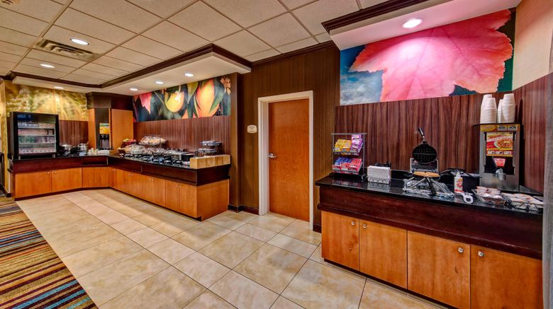 <b>Fairfield Inn/Suites Oklahoma City Arpt Restaurant</b>. Images powered by <a href="https://www.leonardoworldwide.com/" title="Leonardo Worldwide" target="_blank">Leonardo</a>.