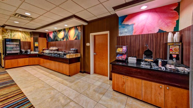 <b>Fairfield Inn & Suites Weatherford Restaurant</b>. Images powered by <a href="https://www.leonardoworldwide.com/" title="Leonardo Worldwide" target="_blank">Leonardo</a>.