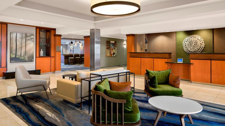 <b>Fairfield Inn & Suites Lobby</b>. Images powered by <a href="https://www.leonardoworldwide.com/" title="Leonardo Worldwide" target="_blank">Leonardo</a>.