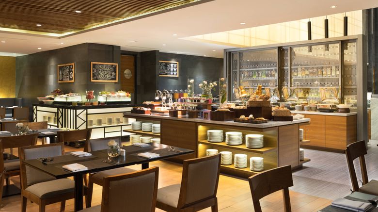 <b>Four Points by Sheraton Jakarta, Thamrin Restaurant</b>. Images powered by <a href="https://www.leonardoworldwide.com/" title="Leonardo Worldwide" target="_blank">Leonardo</a>.