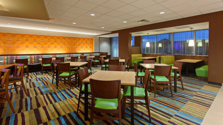 <b>Fairfield Inn & Suites Tucumcari Restaurant</b>. Images powered by <a href="https://www.leonardoworldwide.com/" title="Leonardo Worldwide" target="_blank">Leonardo</a>.