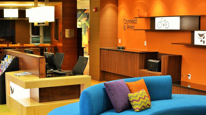 <b>Fairfield Inn & Suites Omaha Northwest Lobby</b>. Images powered by <a href="https://www.leonardoworldwide.com/" title="Leonardo Worldwide" target="_blank">Leonardo</a>.