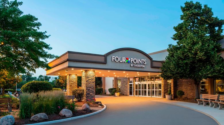 <b>Four Points by Sheraton at O'Hare Exterior</b>. Images powered by <a href="https://www.leonardoworldwide.com/" title="Leonardo Worldwide" target="_blank">Leonardo</a>.