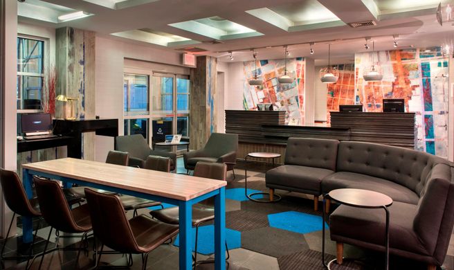 Four Points Manhattan SoHo Village Lobby