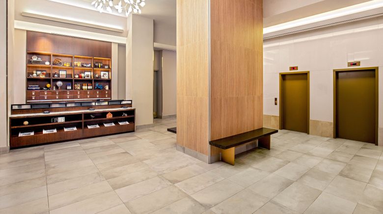 <b>Four Points Midtown - Times Square Lobby</b>. Images powered by <a href="https://www.leonardoworldwide.com/" title="Leonardo Worldwide" target="_blank">Leonardo</a>.