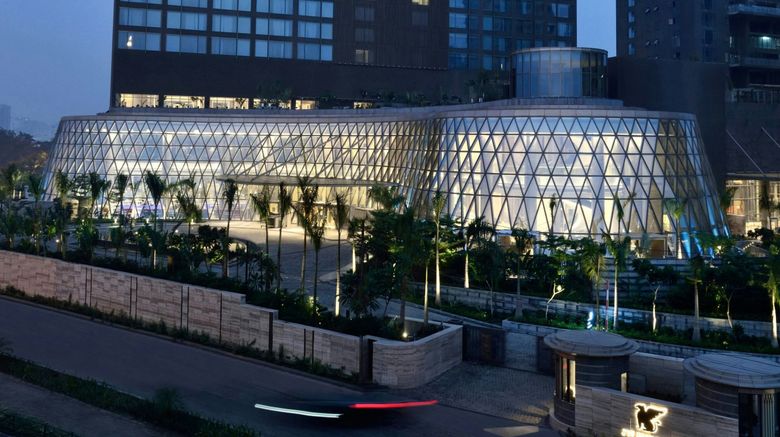 <b>JW Marriott Hotel Kolkata Exterior</b>. Images powered by <a href="https://www.leonardoworldwide.com/" title="Leonardo Worldwide" target="_blank">Leonardo</a>.