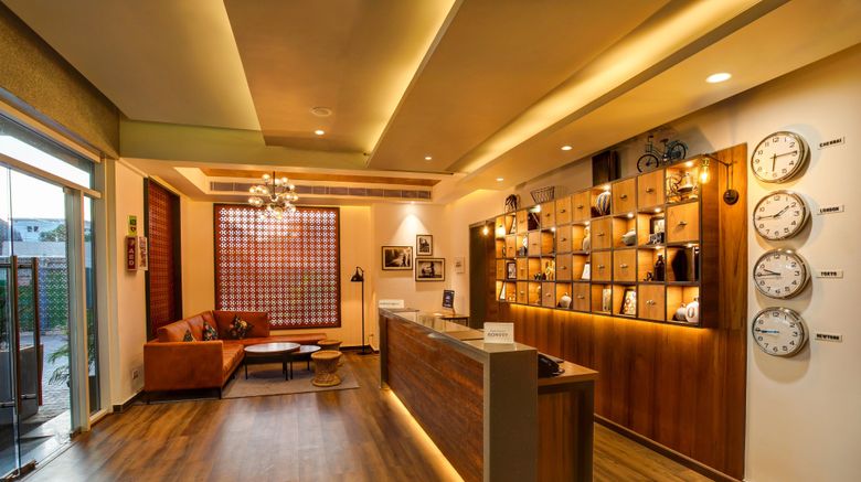 <b>Four Points by Sheraton Chennai OMR Lobby</b>. Images powered by <a href="https://www.leonardoworldwide.com/" title="Leonardo Worldwide" target="_blank">Leonardo</a>.