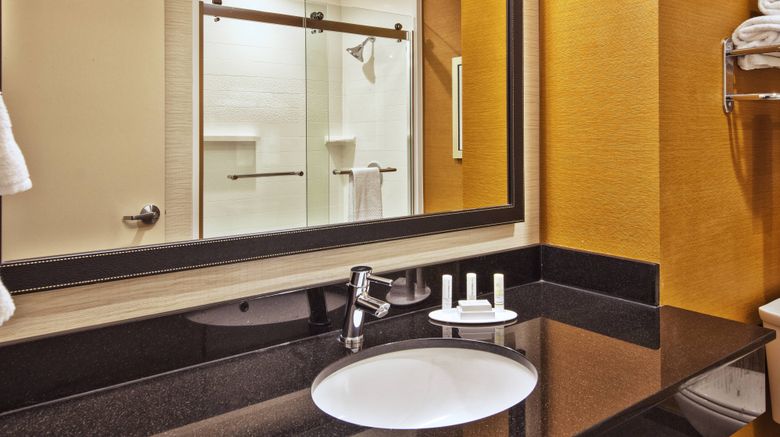 <b>Fairfield Inn & Suites Plattsburgh West Room</b>. Images powered by <a href="https://www.leonardoworldwide.com/" title="Leonardo Worldwide" target="_blank">Leonardo</a>.