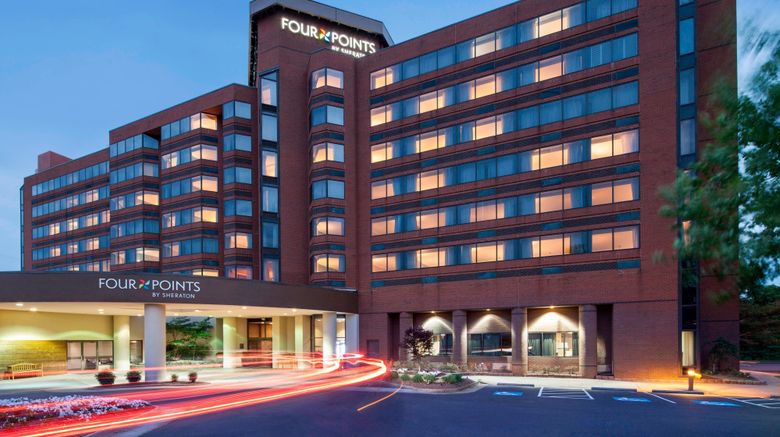 <b>Four Points by Sheraton Richmond Exterior</b>. Images powered by <a href="https://www.leonardoworldwide.com/" title="Leonardo Worldwide" target="_blank">Leonardo</a>.