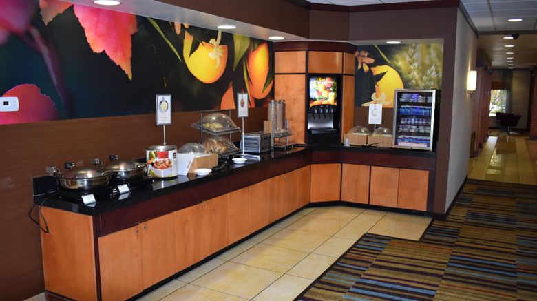 <b>Fairfield Inn & Suites Muskogee Restaurant</b>. Images powered by <a href="https://www.leonardoworldwide.com/" title="Leonardo Worldwide" target="_blank">Leonardo</a>.