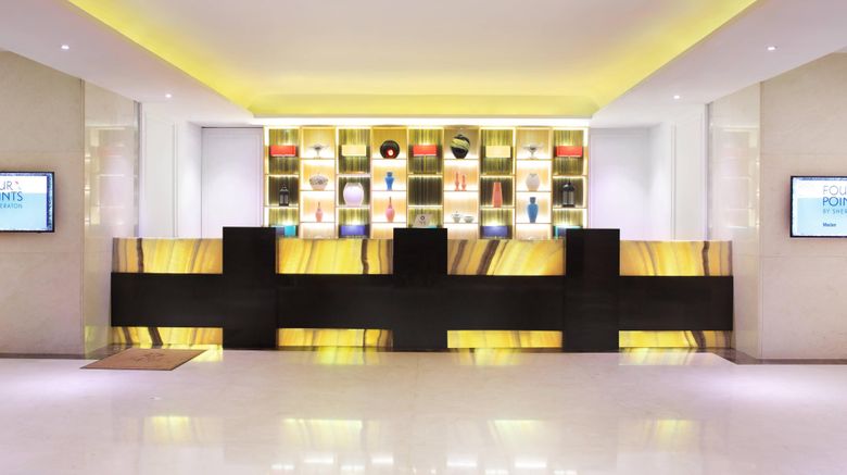 <b>Four Points by Sheraton Medan Lobby</b>. Images powered by <a href="https://www.leonardoworldwide.com/" title="Leonardo Worldwide" target="_blank">Leonardo</a>.
