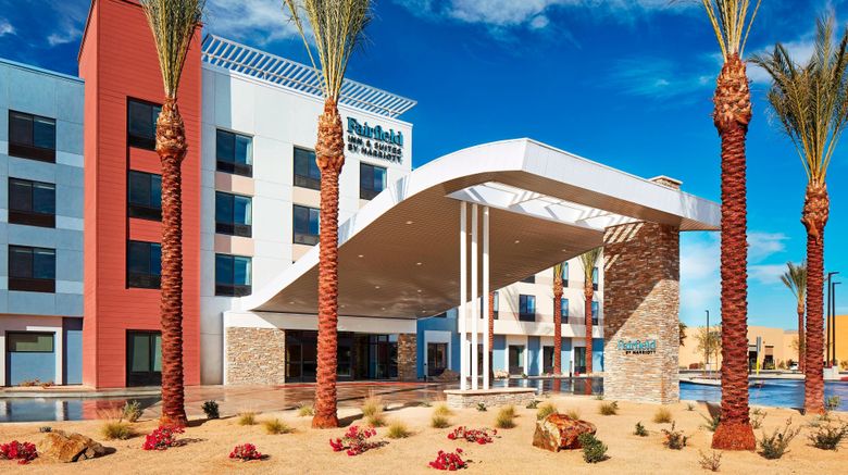 <b>Fairfield Inn & Suites Indio Exterior</b>. Images powered by <a href="https://www.leonardoworldwide.com/" title="Leonardo Worldwide" target="_blank">Leonardo</a>.